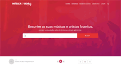 Desktop Screenshot of musicadahora.com